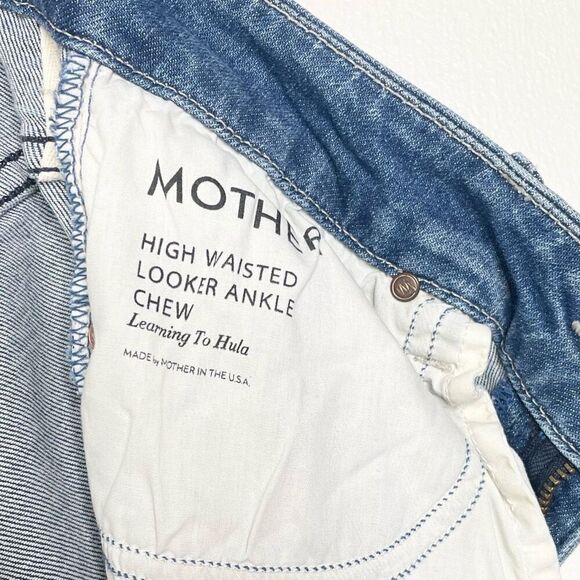 Mother High Waisted Ankle Looker Chew - size 29 - Picture 2 of 9